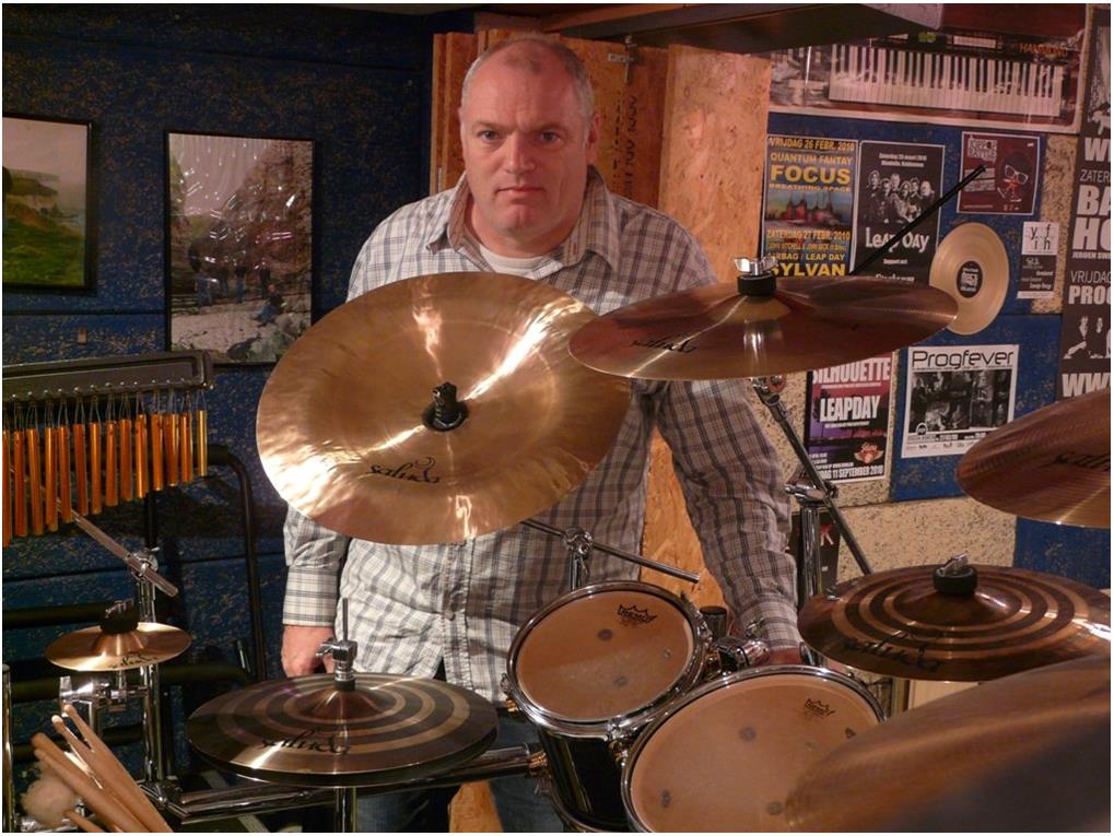 Saluda Cymbals Endorsement for Koen Roozen